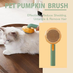 Pumpkin Pet Comb