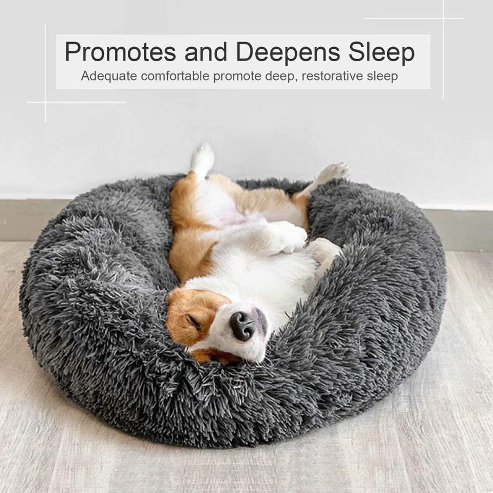 Dog's Donut  Warm Cushion Bed
