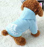 Adidog Pet Dog Clothes Cotton Hooded Sweatshirt