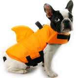 Dog Life Vest Summer Shark  Swimming Suit