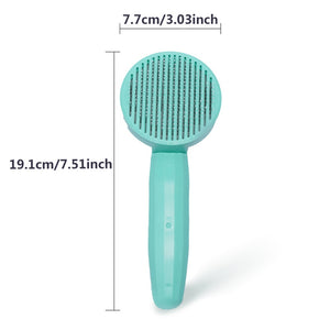 Pet Brush Comb Hair Removes Hair  For Cat Dog Grooming