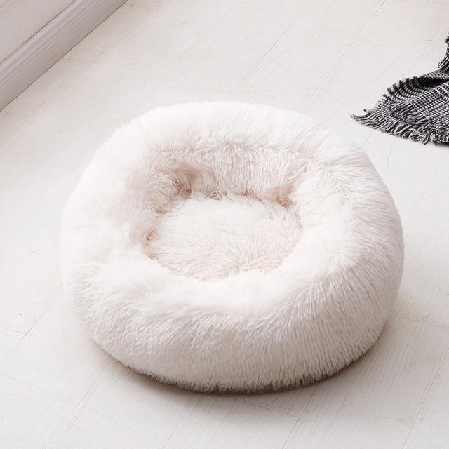 Dog & Cat Long Plush Calming Beds